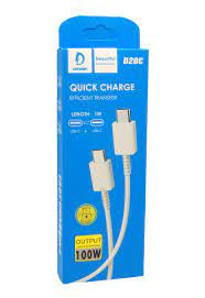 USB кабель DENMEN D20C Type-C-Type-C