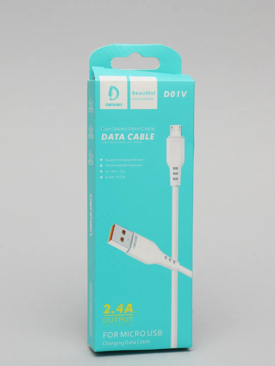 USB кабель DENMEN D01V micro/ios
