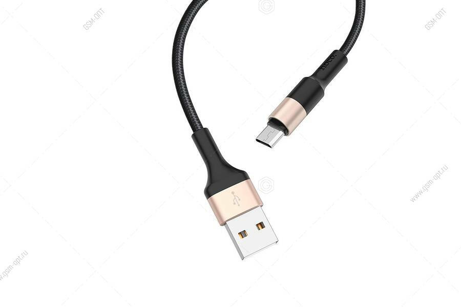 USB кабель android золотой